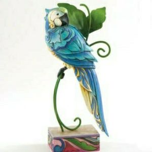 Jim Shore Enesco Pretty Bird Macaw Figurine